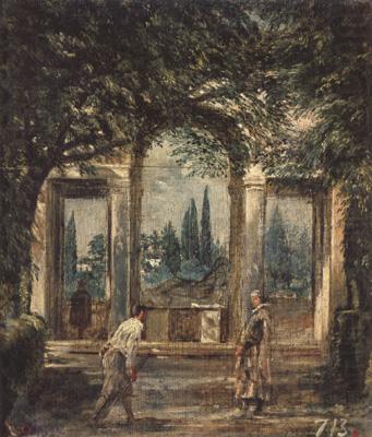 Diego Velazquez La Villa Medicis a Rome (le Pavillon d'Ariane) (df02) china oil painting image